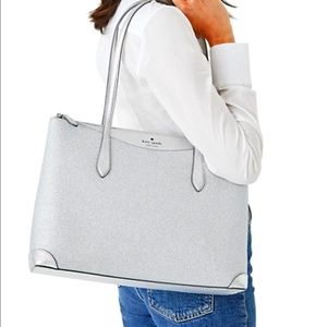 Kate Spade Tote, Wallet, and card holder set